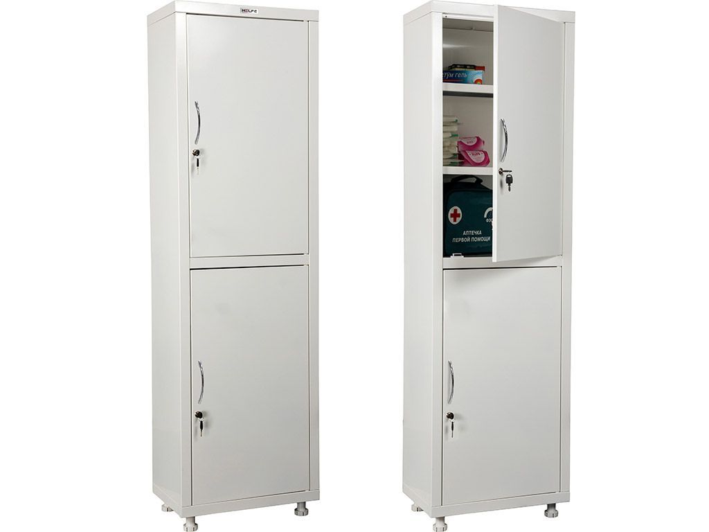  Шкаф металлический HILFE МД 1 1650/SS