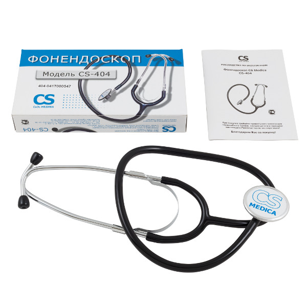 Фонендоскоп CS Medica CS-404, черный