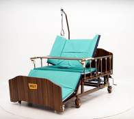 Механическая медицинская кровать для ухода за лежачими больными с переворотом и туалетом MET REMEKS XL